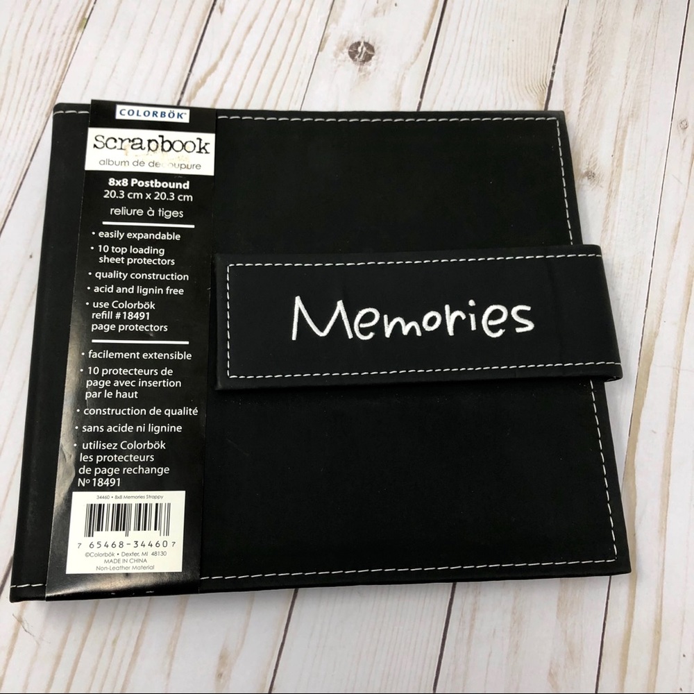 Colorbok Memories 8 x 8 inch Scrapbook Album